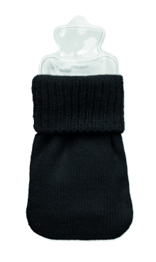 Logo trade corporate gifts image of: Hand warmer knitted polyester