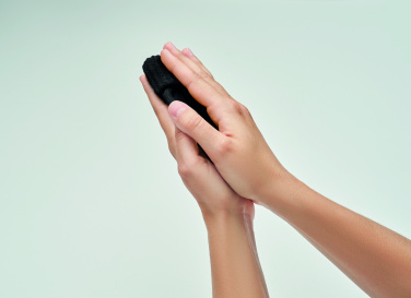 Logotrade advertising products photo of: Hand warmer knitted polyester