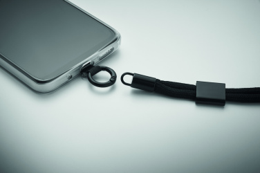 Logo trade promotional gifts image of: RPET phone wrist cord