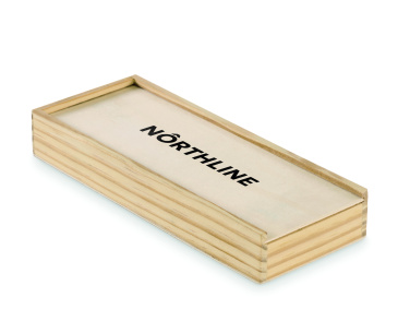 Logo trade business gifts image of: Domino and cards set