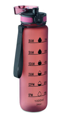 Logo trade promotional gifts picture of: Sports water bottle RPET 1L