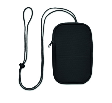 Logotrade corporate gift picture of: RPET cross body travel pouch