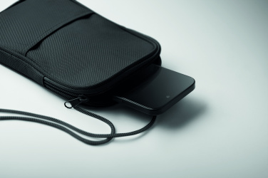 Logo trade promotional item photo of: RPET cross body travel pouch