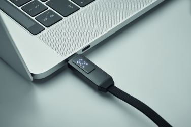 Logo trade corporate gifts image of: 60W charging cable keyring