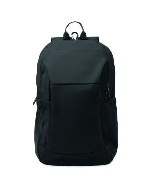 Logo trade promotional merchandise photo of: 15" soft PU laptop backpack