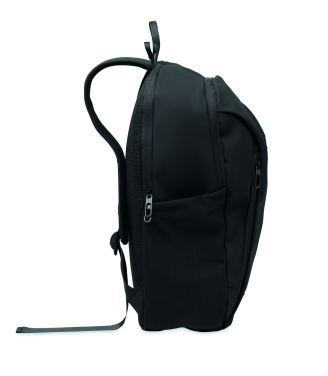 Logo trade business gift photo of: 15" soft PU laptop backpack