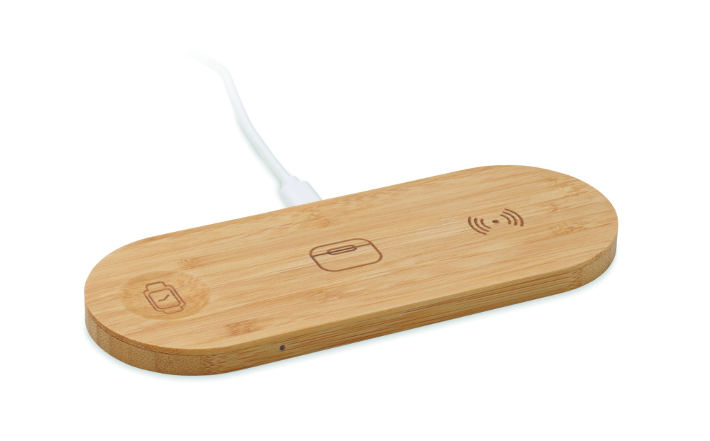 Logotrade business gift image of: 3 in 1 15W wireless charger