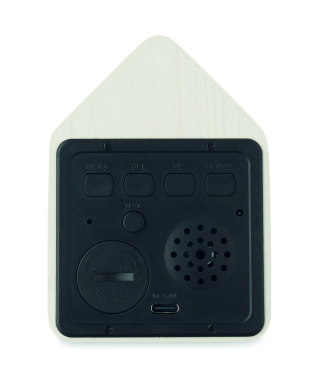 Logotrade promotional gift image of: MDF cuckoo alarm clock