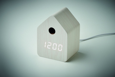 Logotrade promotional merchandise image of: MDF cuckoo alarm clock