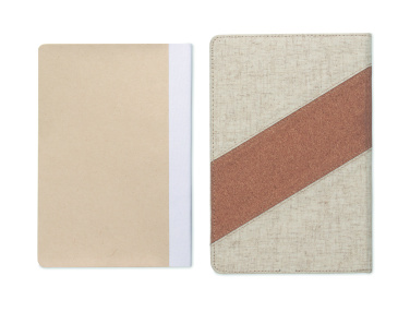 Logo trade business gift photo of: A5 notebook with 15W charger