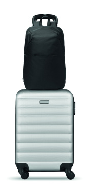 Logo trade promotional gifts picture of: 600D RPET backpack trolley
