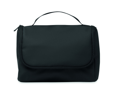 Logo trade corporate gifts image of: Cosmetic hanging bag in PU