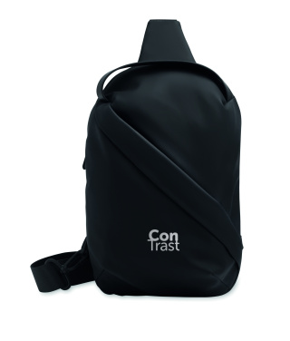 Logo trade promotional giveaway photo of: Cross chest bag in soft PU