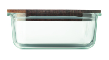 Logo trade promotional product photo of: Glass lunch box 800ml