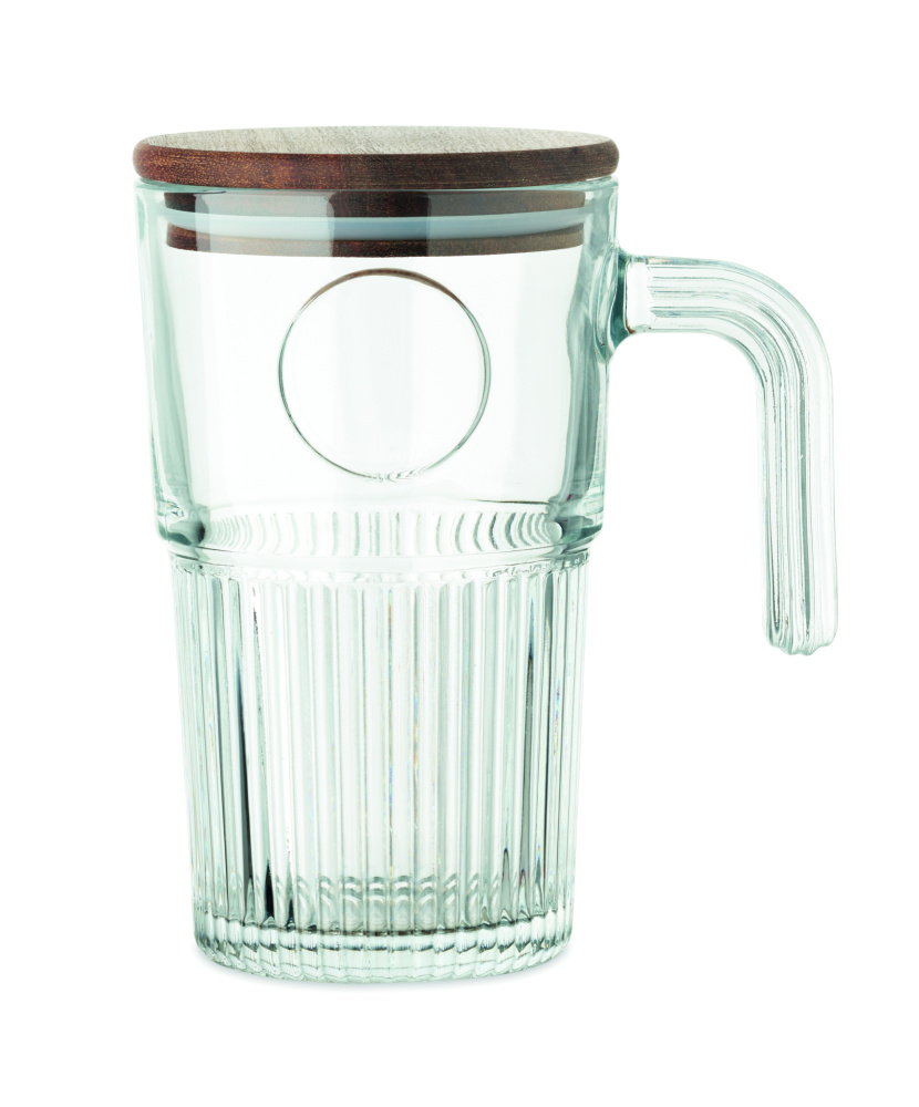 Logotrade promotional giveaways photo of: Glass mug 450ml
