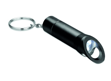 Logo trade corporate gifts image of: Metal torch key ring Ylivieska