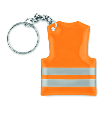 Logotrade promotional gifts photo of: Key ring with reflecting vest Jekabpils