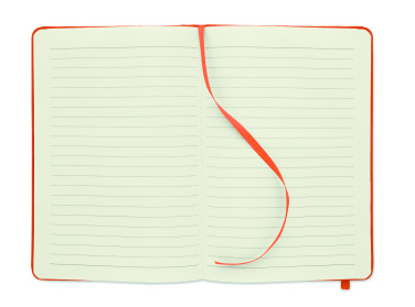 Logo trade corporate gifts image of: A5 RPET notebook 80 lined