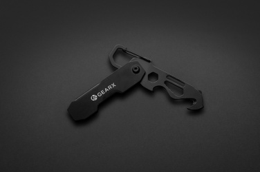 Logo trade promotional giveaways image of: Gear X foldable EDC tool with carabiner and parcel cutter