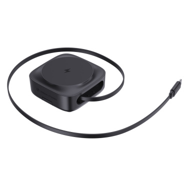 Logo trade promotional merchandise photo of: Urban Vitamin Goleta 2-in-1 15W magnetic wireless charger