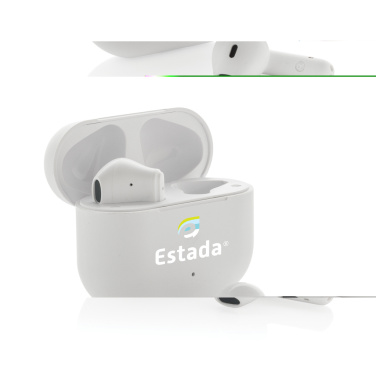 Logotrade promotional product picture of: Tunevo RCS recycled plastic wireless earbuds