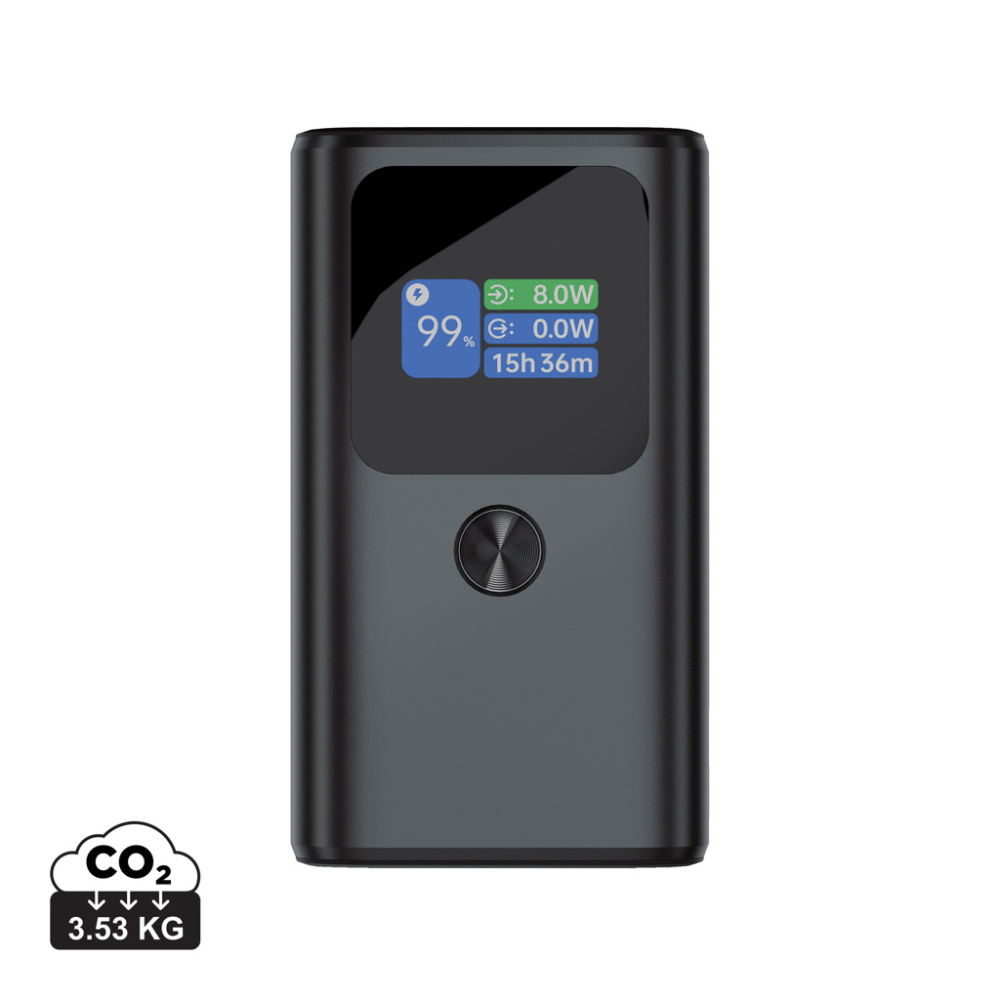 Logo trade promotional giveaways image of: Urban Vitamin Campbell 55W 10.000mAh pocket powerbank