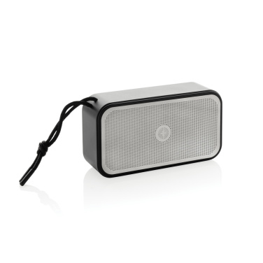 Logotrade business gift image of: Swiss Peak RCS recycled aluminium 10W bass speaker