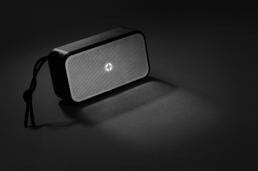 Logotrade promotional items photo of: Swiss Peak RCS recycled aluminium 10W bass speaker