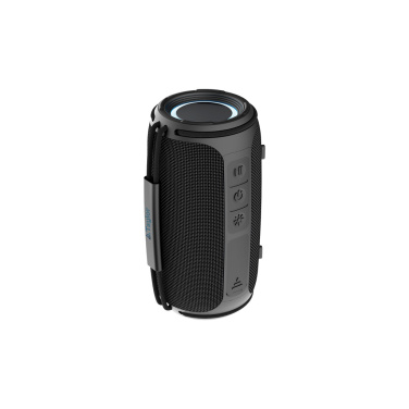 Logotrade promotional gift image of: Prisma RCS recycled plastic IPX 4 waterpoof 16W speaker