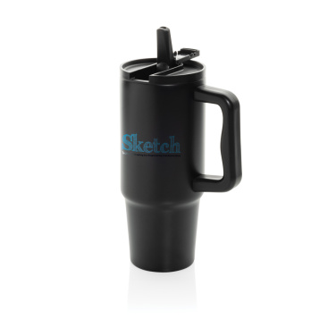 Logotrade promotional gift picture of: Embrace Leakproof RCS recycled stainless steel tumbler 900ml