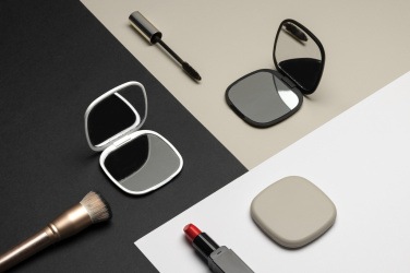 Logo trade promotional products image of: Reflecta RCS recycled plastic make-up mirror