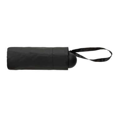 Logo trade corporate gifts picture of: 19.5" Aware™ RPET super mini manual 190T Pongee umbrella
