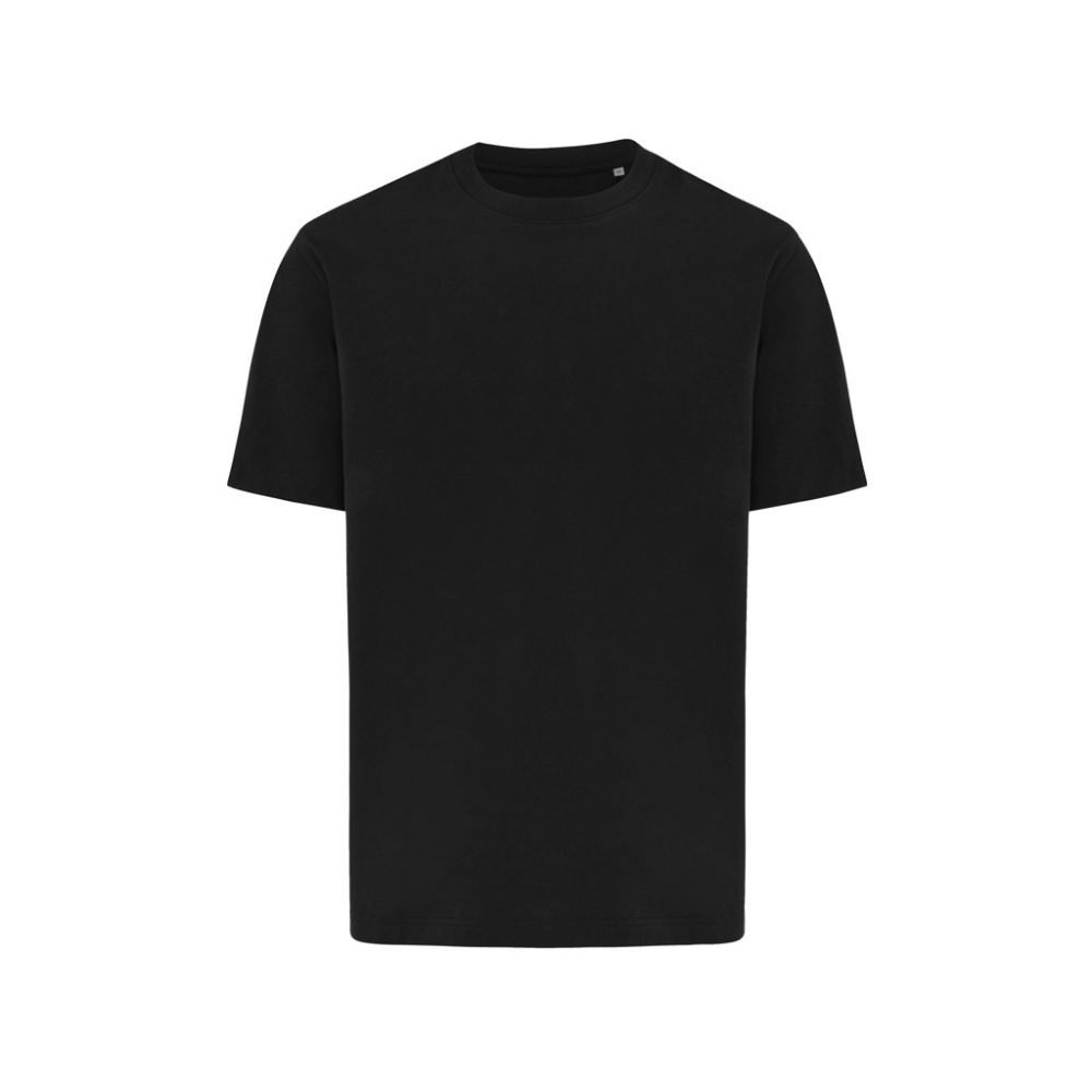 Logo trade promotional giveaway photo of: IQONIQ Nikko heavyweight recycled cotton t-shirt