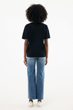 Logo trade promotional merchandise photo of: IQONIQ Nikko heavyweight recycled cotton t-shirt