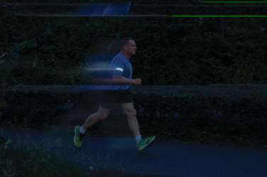 Logo trade promotional gift photo of: Lumi Sprint RCS rplastic LED re-chargeable running light