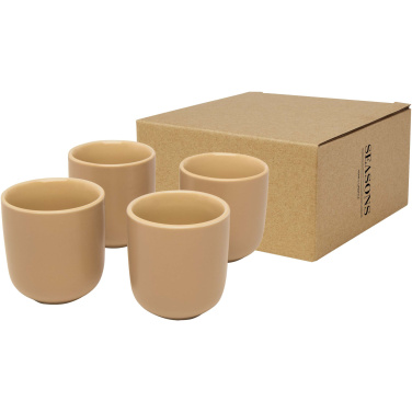 Logotrade business gift image of: Male 4-piece 90 ml espresso cup