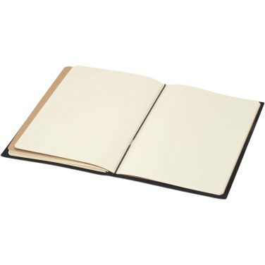 Logo trade advertising products picture of: Slyk A5 refillable notebook with two cahiers