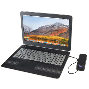 Logo trade promotional items picture of: Acamar 20.000 mAh 70W recycled aluminium laptop power bank