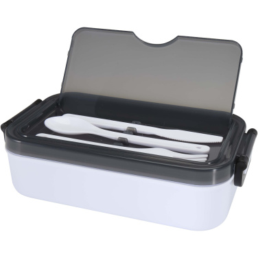 Logo trade advertising products picture of: Snappy lunch box and cutlery set