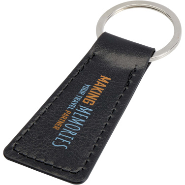 Logo trade promotional giveaways image of: Puky recycled plastic keychain