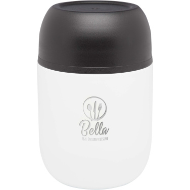 Logo trade promotional gifts picture of: Supo 480 ml double-walled recycled stainless steel lunch pot