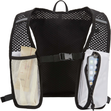 Logo trade promotional merchandise picture of: Nomad GRS recycled running vest hydration pack 5L