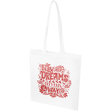 Logo trade promotional gifts image of: EcoSeal GRS recycled nonwoven convention tote bag 6L