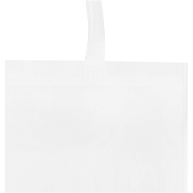 Logo trade business gift photo of: EcoSeal GRS recycled nonwoven convention tote bag 6L