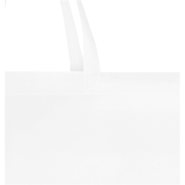 Logotrade promotional giveaway image of: EcoSeal GRS recycled nonwoven gusset tote bag 12L