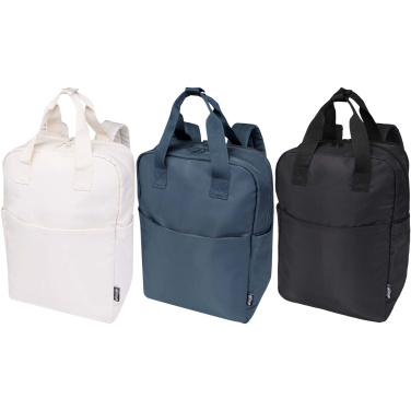 Logo trade business gifts image of: Trip 14” Aware™ recycled travel laptop backpack 9L