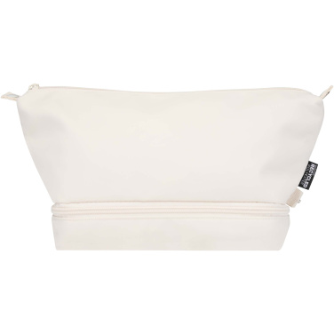 Logo trade advertising products picture of: Trip Aware™ recycled travel toiletry bag 6L