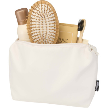 Logotrade promotional item picture of: Trip Aware™ recycled travel toiletry pouch 2L