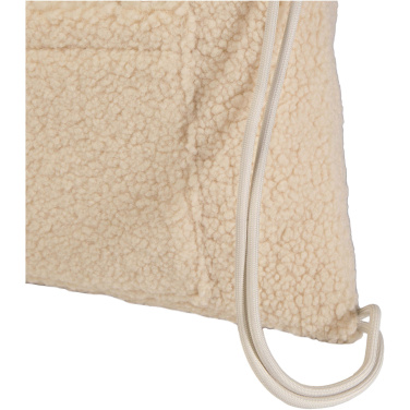 Logo trade promotional products picture of: Bear GRS recycled sherpa drawstring backpack 9L