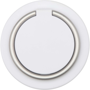 Logotrade promotional merchandise picture of: Albali recycled plastic magnetic phone holder with ring stand